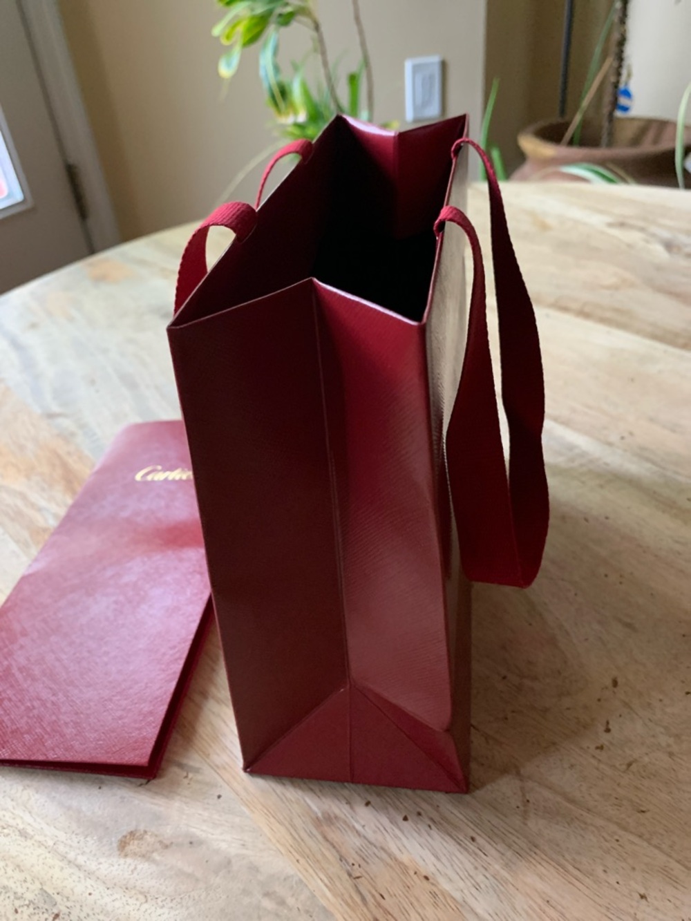 CARTIER Gift Bag with Matching Envelope - Picture 5 of 8